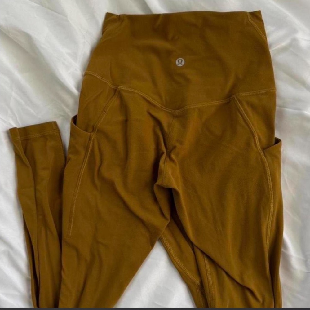 Lululemon yellow Leggings